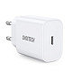 Зарядний пристрій Choetech (1USBх3A) Type-C PD20W Charger White (Q5004-V5)