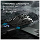 Мишка Attack Shark R2, Wireless/Bluetooth, 42000dpi. (PAW3950), 6кн., Silver gray
