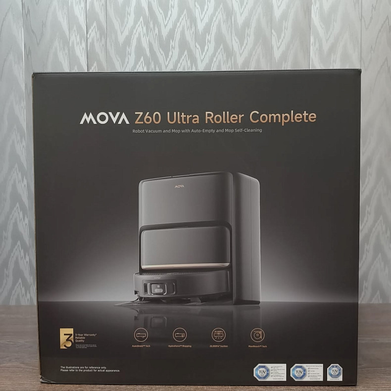 Робот-пилосос MOVA Z60 Ultra Roller Complete Black-EUA - Уцінка