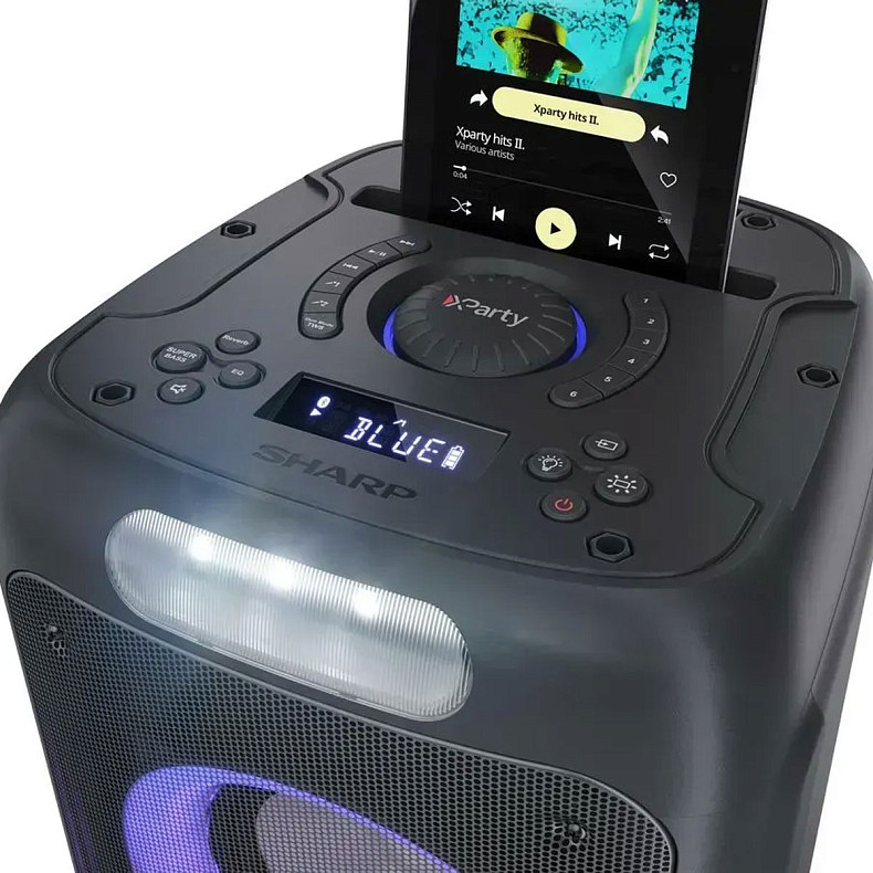 Портативна колонка Sharp Party Speaker PS-949 Black