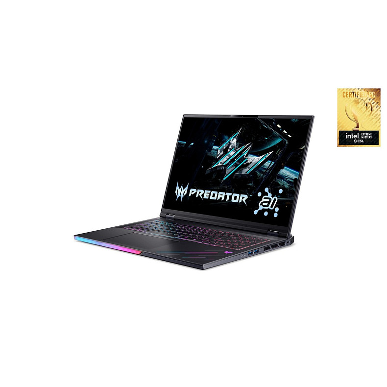 Ноутбук Acer Predator Helios 18 PH18-73 18" WQUXGA IPS, Intel U9-275HX, 64GB, F2TB, NVD5090-24, Lin,