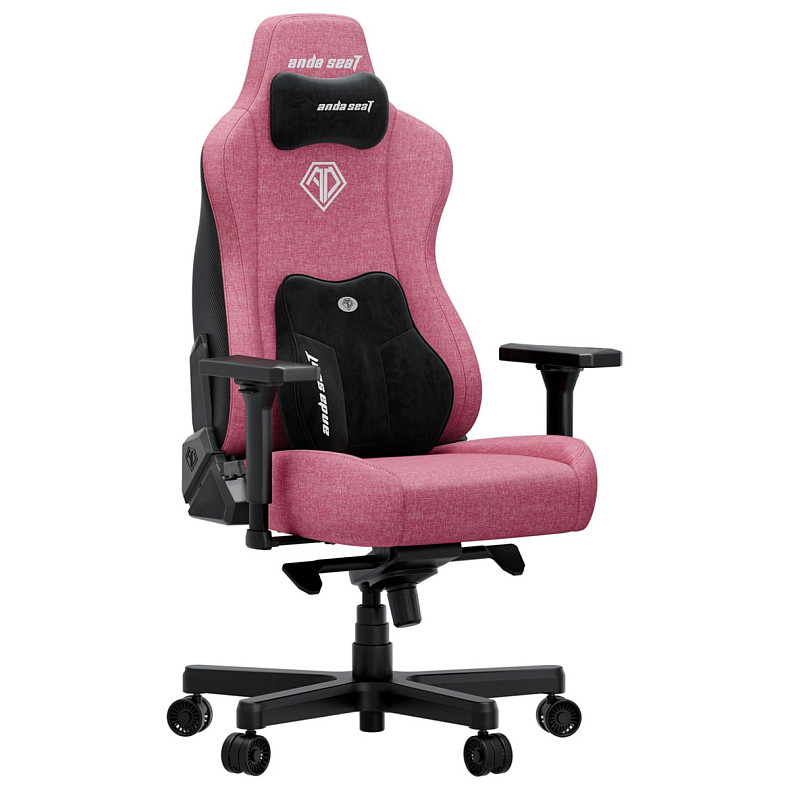Крісло ігрове Anda Seat Kaiser 3E XL Pink Fabric