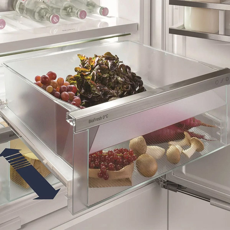 Вбудований двокамерний холодильник Liebherr Icbndi 5183