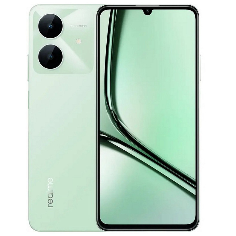 Смартфон Realme Note 60X 3/64GB (RMX3938) Wilderness Green
