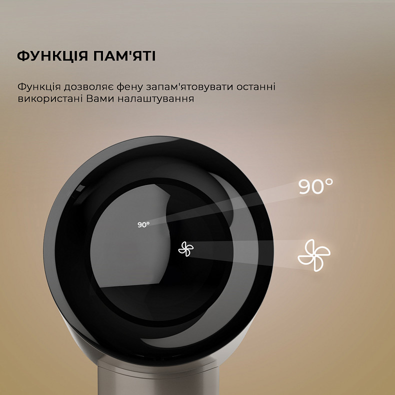 Фен CECOTEC IoniCare RockStar Nano IonTech Champagne