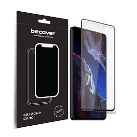 Защитное стекло BeCover для Xiaomi Poco F5 Pro Black (709744)