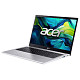 Ноутбук Acer Aspire Go AG15-41P 15.6" FHD IPS, AMD R5-7535HS, 16GB, F1TB, UMA, Lin, сріблястий