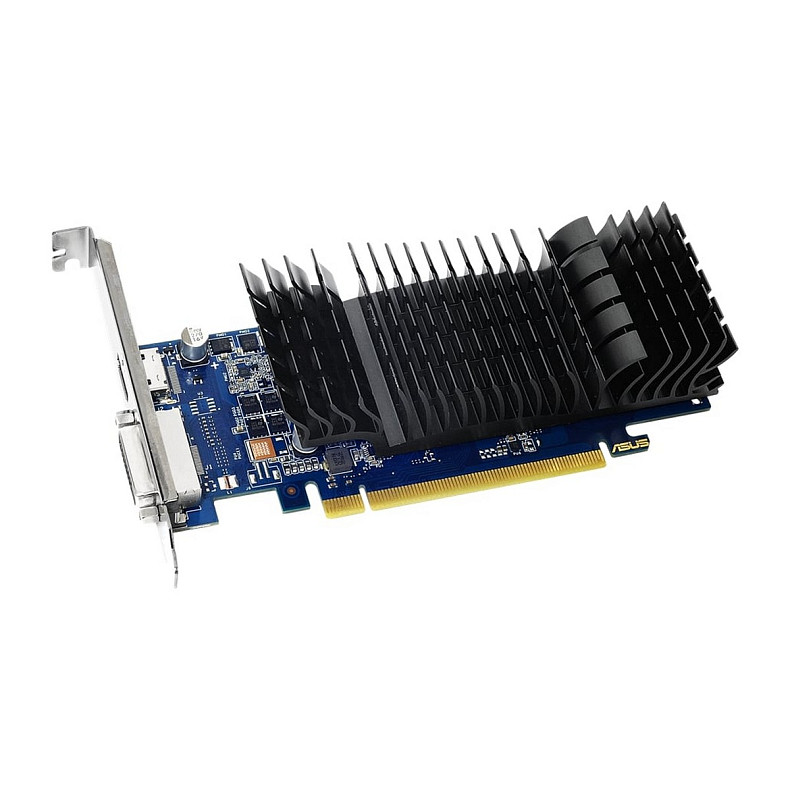 Видеокарта ASUS GeForce GT 1030 2GB GDDR5 low profile silent GT1030-SL-2G-BRK (90YV0AT0-M0NA00)