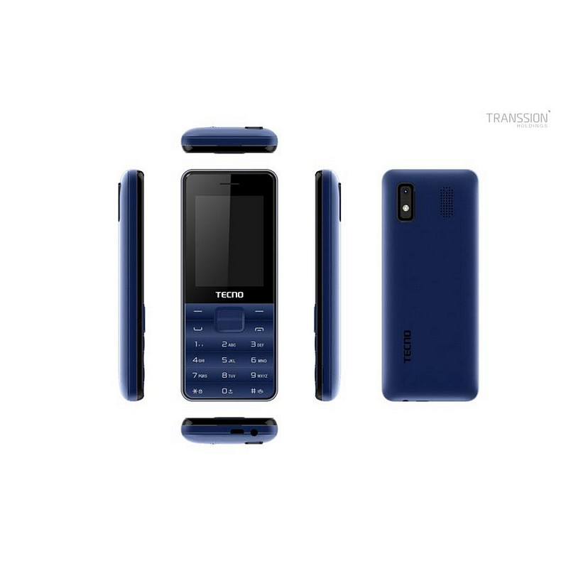 Мобільний телефон Tecno T372 Triple Sim Deep Blue (4895180746826)