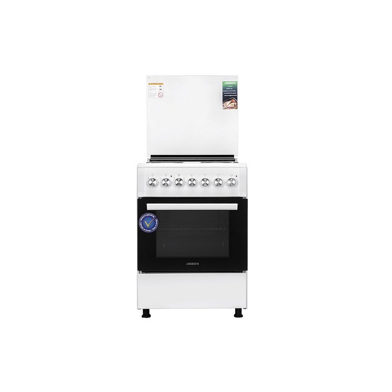 Плита ARDESTO электрическая, 53л, 60x60см, подсветка, белый