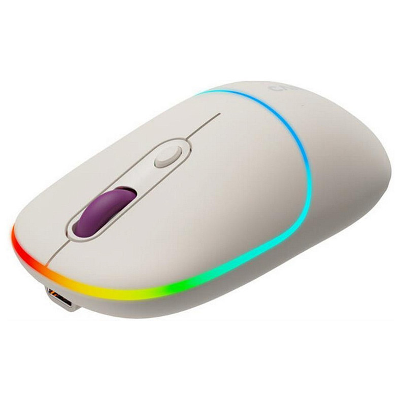 Мышка Canyon MW-22 Dual Band RGB Wireless Rice (CNS-CMSW22RC)