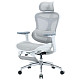 Крісло офісне з підставкою для ніг Sihoo DORO C300L Mesh White