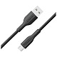Кабель Promate xCord-AC200 USB - USB Type-C (M/M), 2 м, Black (xcord-ac200.black)