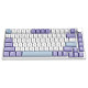 Клавіатура Ajazz AK820 Sea Salt Switch White USB-C (AK820-SS-PWB)