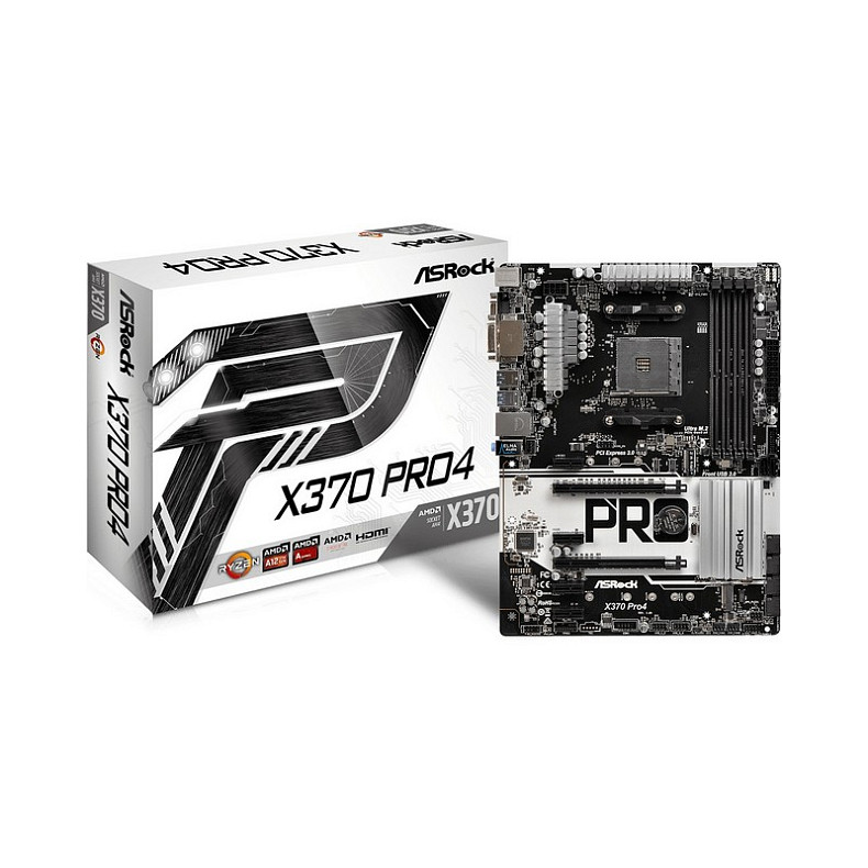 Материнская плата ASRock X370 PRO4 Socket AM4