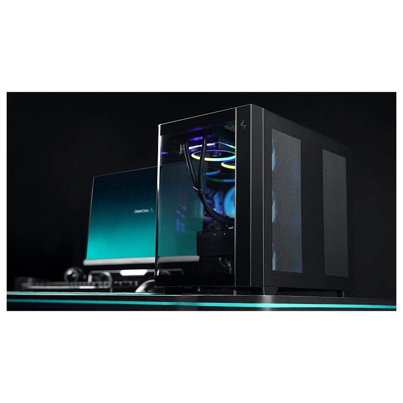Корпус DeepCool CG530U 4F Black (R-CG530U-BKAGA4-G) без БП