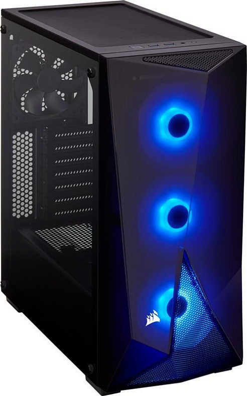 Корпус Corsair Carbide SPEC-Delta RGB Black (CC-9011166-WW) без БП