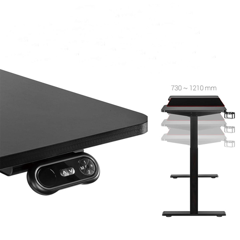 Комп’ютерний стіл з електрорегулюванням висоти OfficePro ODE514