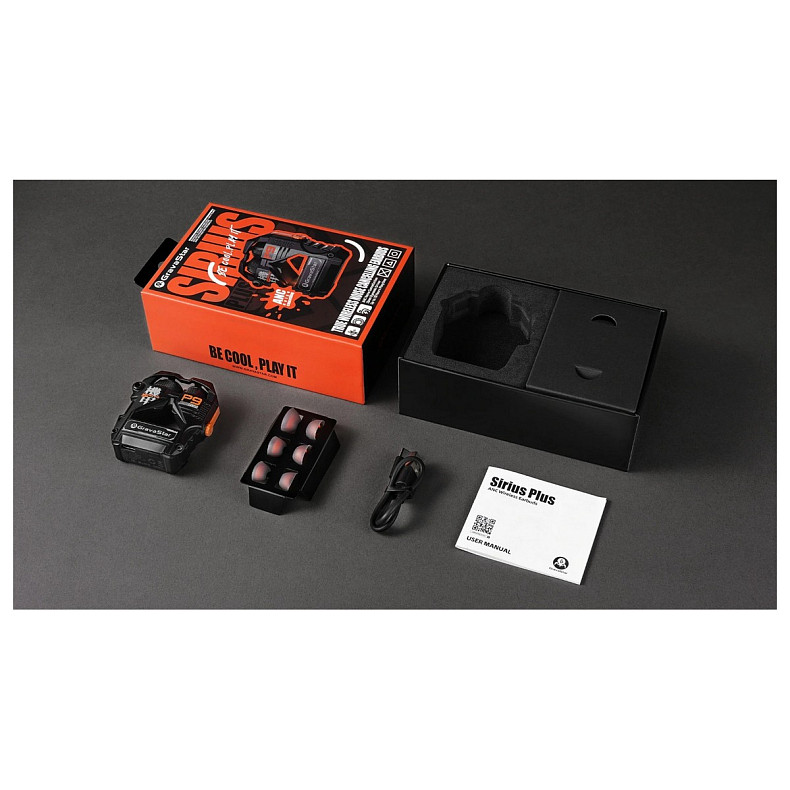 Наушники TWS Gravastar Sirius Plus, BT 5.3, черный