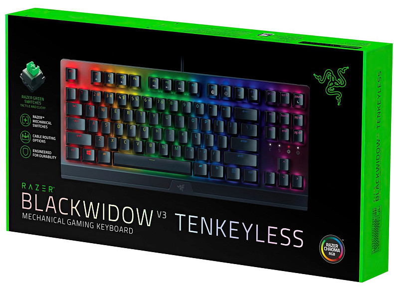 Клавіатура RAZER BlackWidow V3 TKL (RZ03-03490700-R3R1)