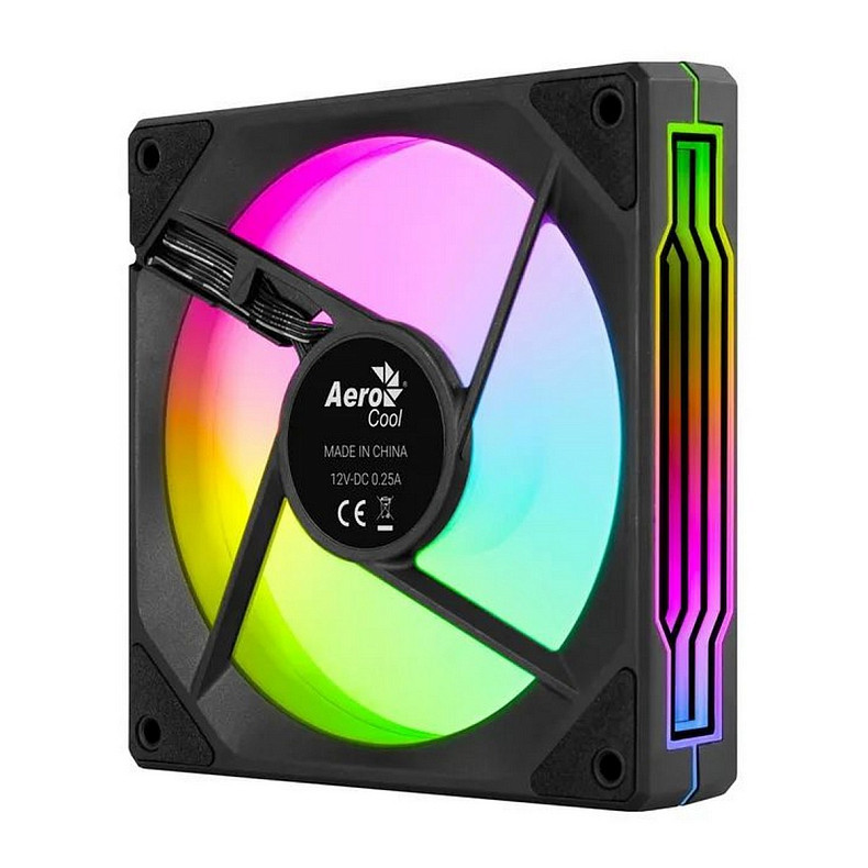Вентилятор AeroCool Phantom M-3 Reverse 12 PWM ARGB Black (ACF3-MR11227.11)