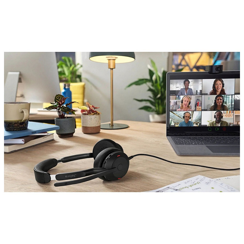 Гарнитура Jabra Evolve2 50, USB-A MS Stereo