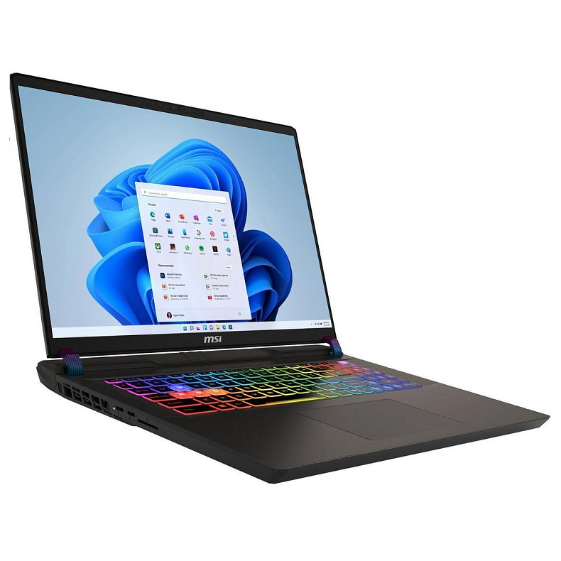 Ноутбук MSI Vector 17 HX AI A2XWJG-042UA 17" QHD+, Intel U9-275HX, 32GB, F1TB, NVD5090-24, W11, черный