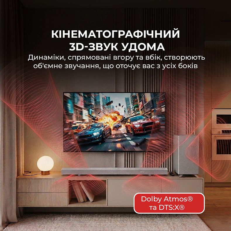 Саундбар Sharp HT-SBW53121(SL)