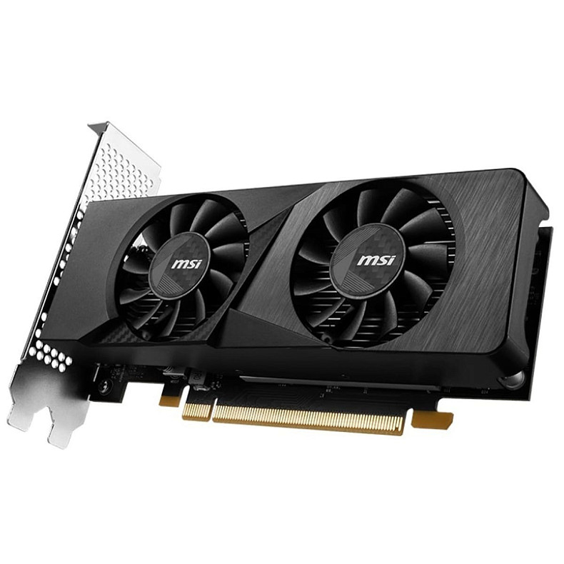 Видеокарта GF RTX 3050 6GB GDDR6 Low Profile OC MSI (GeForce RTX 3050 LP 6G OC)