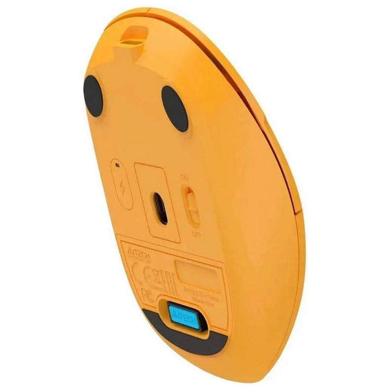 Мышь A4Tech FG15CS Air2 Yellow