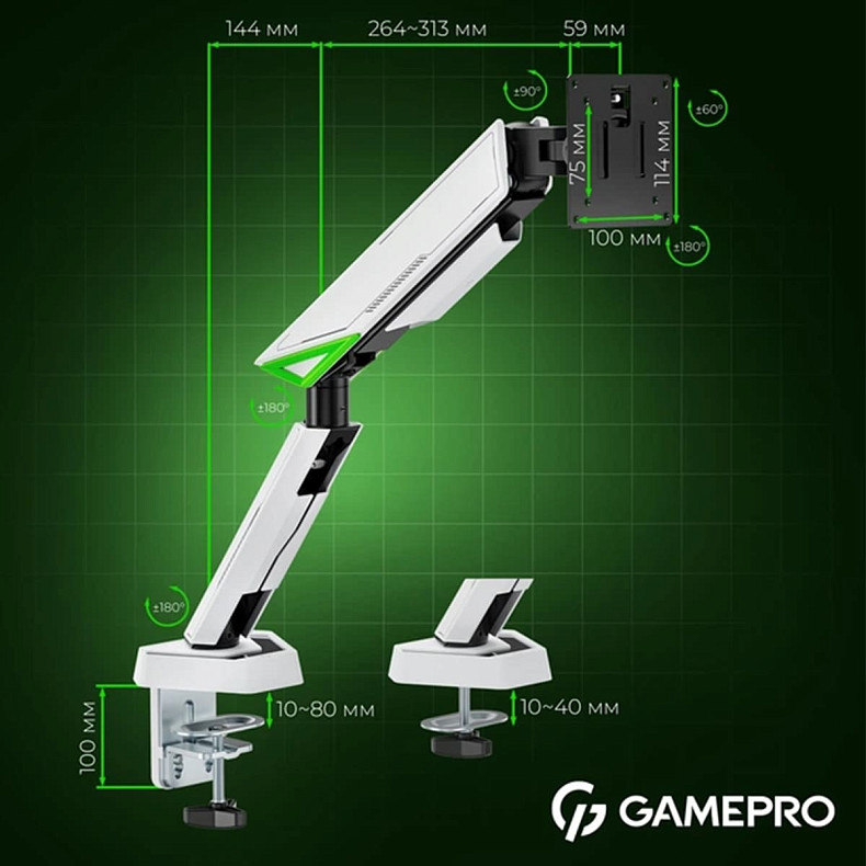 Настільне кріплення GamePro MAG200W
