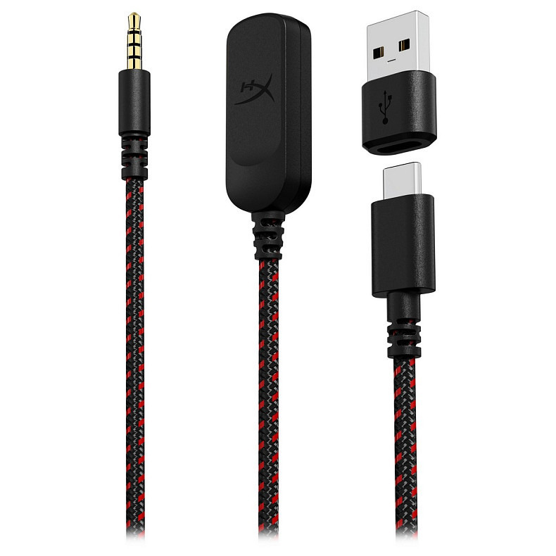 Наушники HyperX Cloud III 3.5mm/USB-A/USB-C Black/Red (727A9AA)