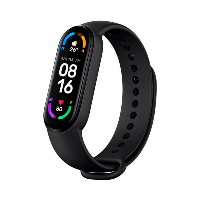Фитнес-браслет Xiaomi Mi Band 6 NFC Black (XMSH16HM) (BHR4954GL)