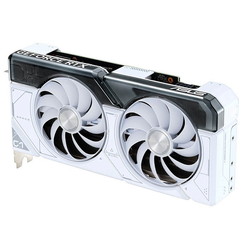 Відеокарта ASUS GeForce RTX 4070 12GB GDDR6X DUAL-RTX4070-O12G-WHITE (90YV0IZ4-M0NA00)