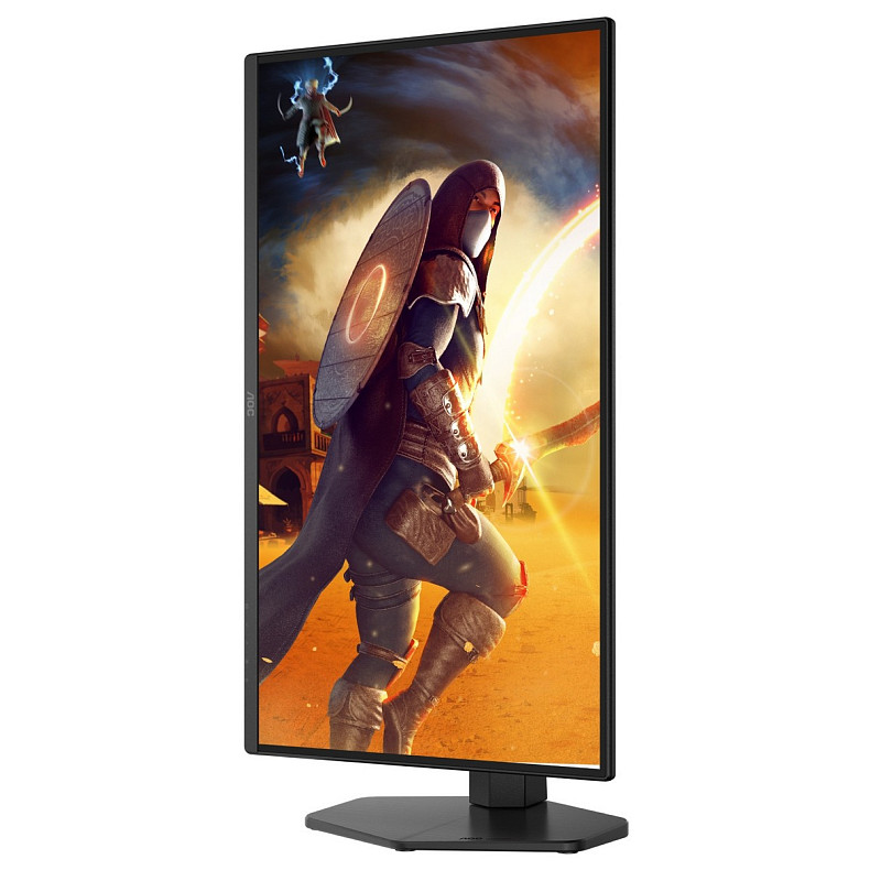 Монітор AOC 24.5" Q25G4SR, Fast IPS, 300 Гц, 2xHDMI, DP, HAS, Pivot, колонки