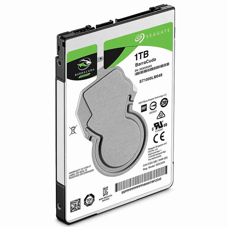 Жорсткий диск Seagate BarraCuda 1.0TB 5400rpm 128MB (ST1000LM048)