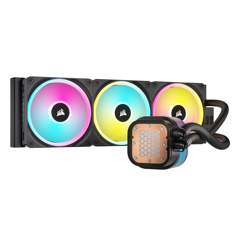 Система водяного охолодження Corsair iCUE Link H150i RGB AIO Liquid CPU Cooler Black (CW-9061003-WW)