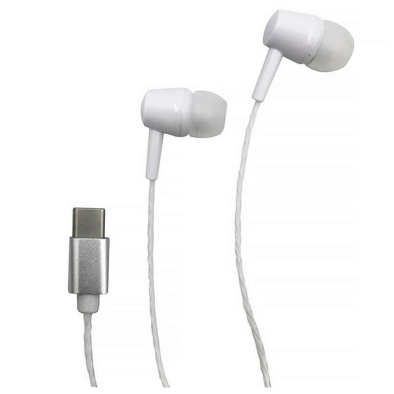 Наушники с микрофоном Media-Tech Magicsound USB-C White