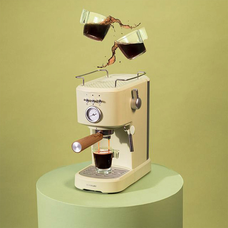 Кавоварка CECOTEC Power Espresso 20 Retro Green