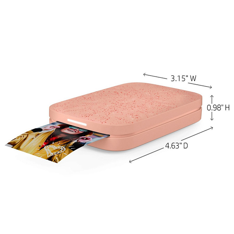 Фотопринтер HP Sprocket 2x3 Blush Pink (HPISPP)