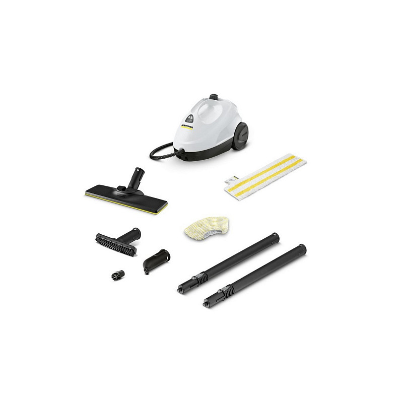 Пароочисник Karcher SC 2 EasyFix, 1500Вт, 1000мл, 3.2Бар, білий