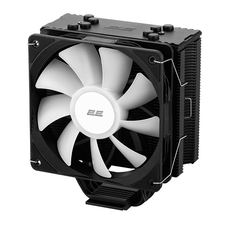 Процесорний кулер 2E GAMING Air Cool ACN120B-ARGB, LGA1700, 1200, 115x, 1366, AM5, AM4, AM3, AM3+