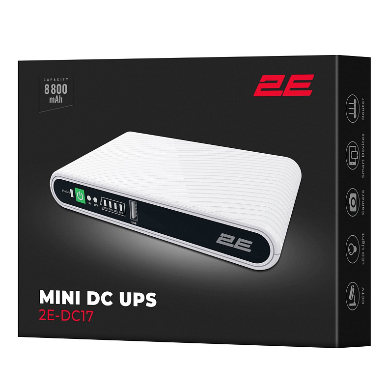 ДБЖ для роутерів 2E Mini DC 17Вт