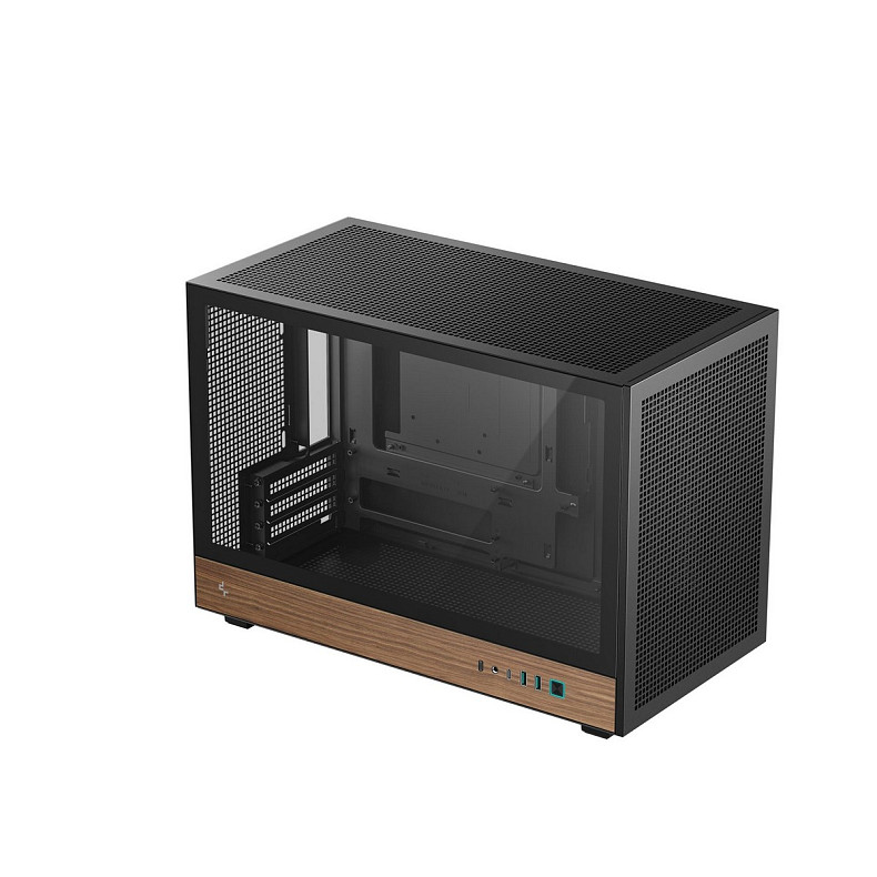 Корпус DeepCool CH260 Wood Black (R-CH260-BKNWM0-G-1)