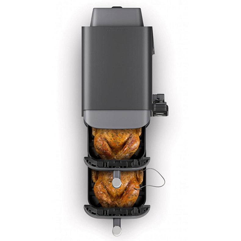 Мультипіч Ninja Double Stack XL 2-Level Hot Air Fryer 9,5 л with Smart Cook System SL451EU