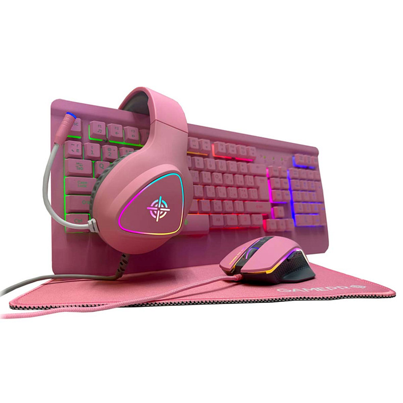 Набір ігровий 4 в 1 GamePro Pink Combo (GS1863)