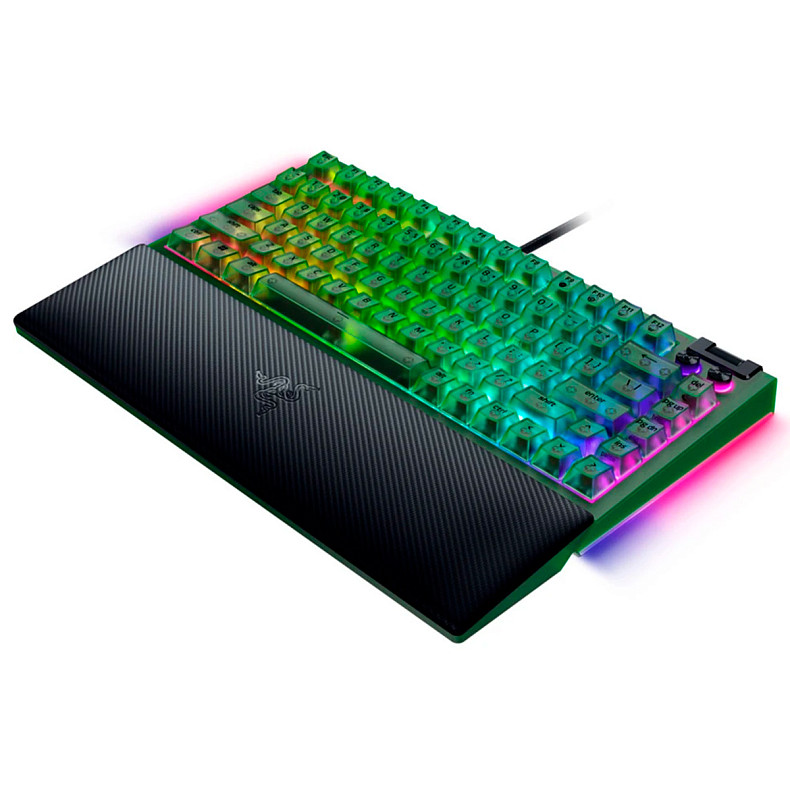 Клавіатура RAZER BlackWidow V4 75%, Phantom Green (RZ03-05003300-R3M1)