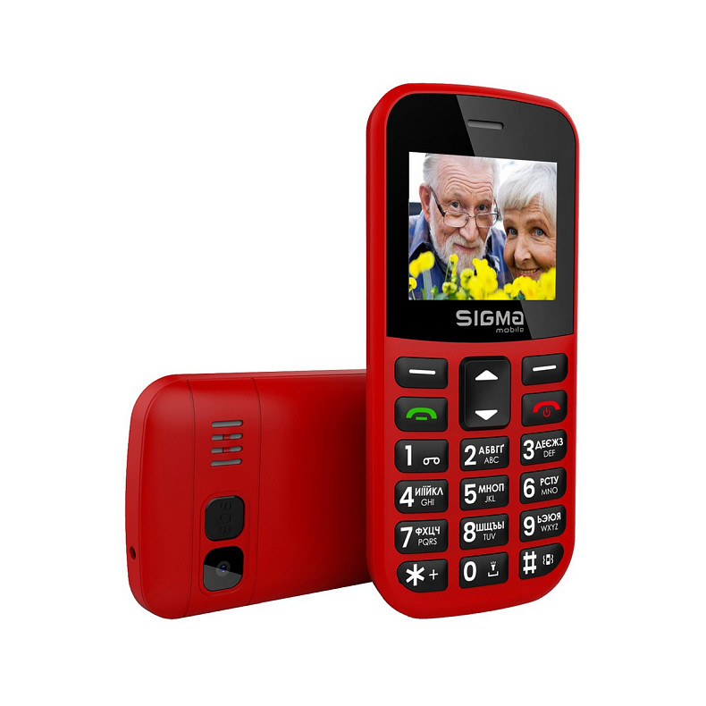 Мобильный телефон Sigma mobile Comfort 50 Easy Red (4827798585221)