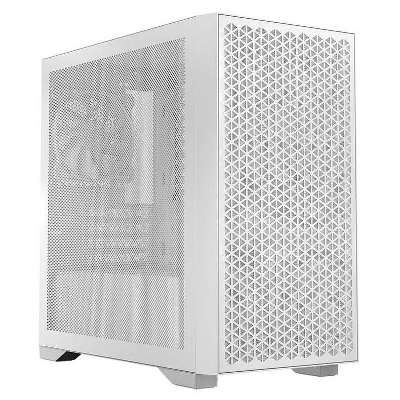 Корпус LogicConcept dart pro mini white mesh fans 3x120mm без БП mATX