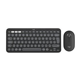 Комплект (клавіатура, миша) Logitech Pebble 2 Combo Graphite (920-012239)